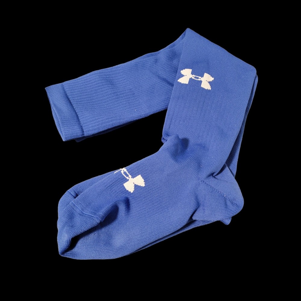 New Under Armour Unisex Royal Blue Over The Knee Soccer Sports Athletic‎ Socks